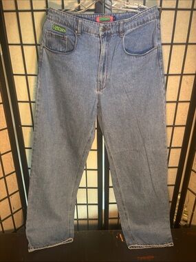Empyre Jeans Women's Size 11 Blue High Rise Straight Vtg 90s Streetwear